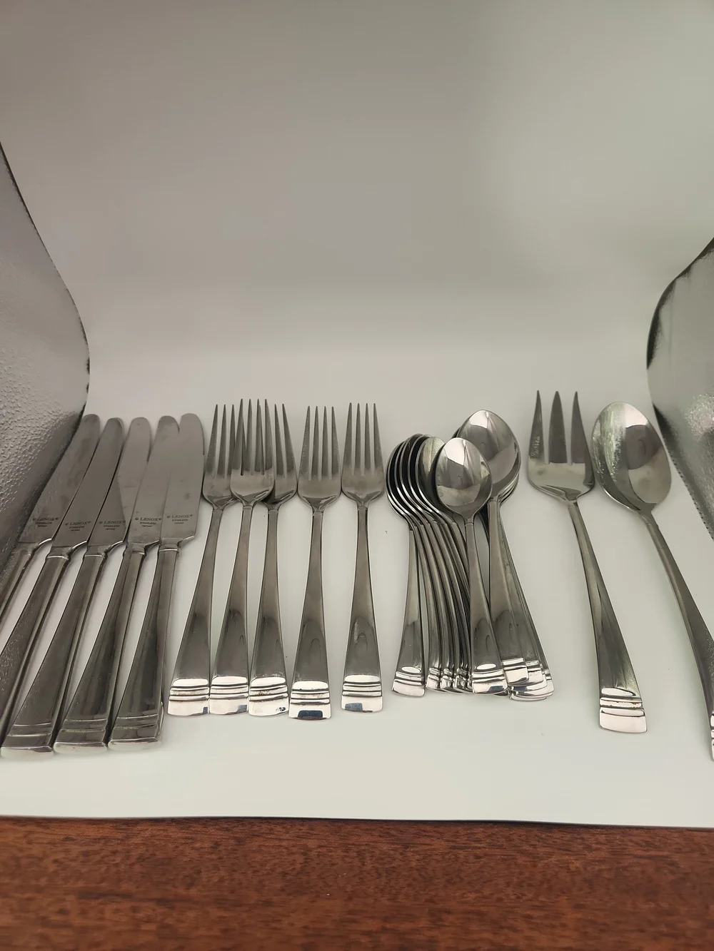 Lenox Stainless Steel 26-Piece Flatware Set - Polished Silver